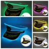 Cool Luminous Navy Hat Led Captain Cap Wheat Embroidery Commanders Cap For Adult Cosplay Decor Party Halloween Performance Hat
