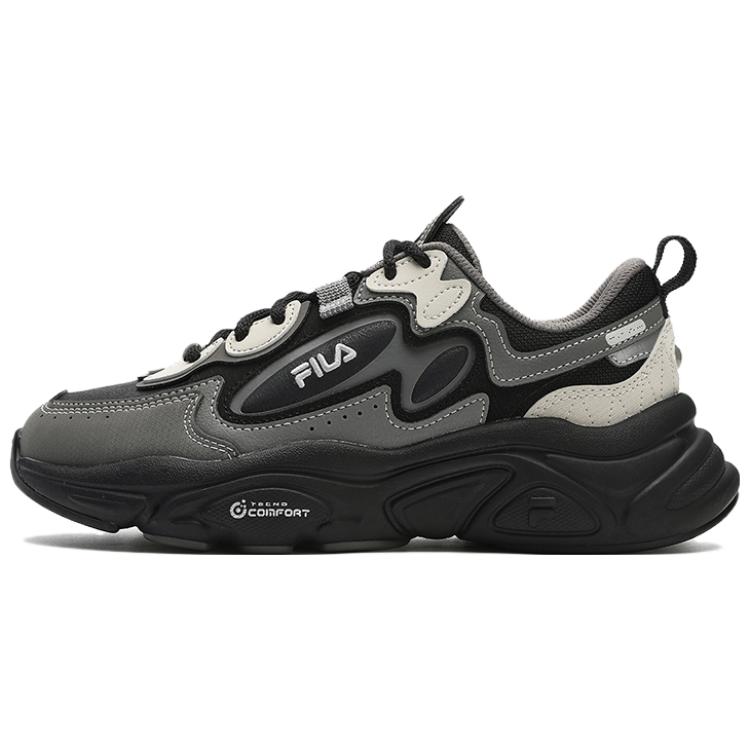 Fila Mars 1S+ Mesh Fabric Synthetic Leather Retro Comfortable Low-Top Lifestyle Casual Shoes Women Sneaker Gray F12W342111FCC