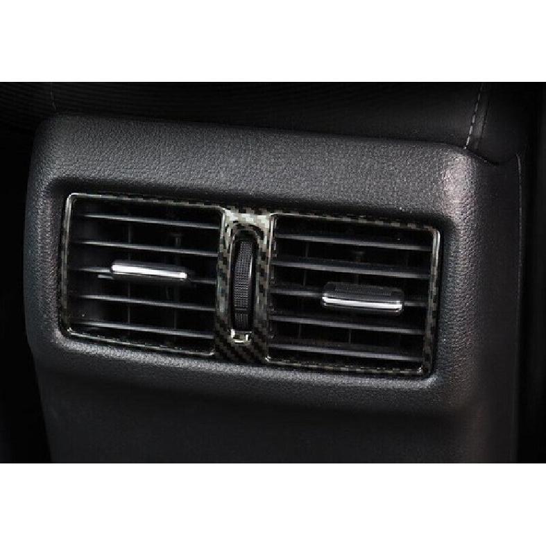 Carbon Fiber Steel Rear Air Outlet Vent Cover For Nissan Sentra Sylphy -2024