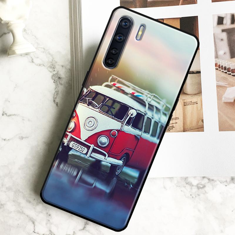 Combi Van Surf Case For Oppo A79 A18 A38 A58 A78 A98 A40 A60 A80 A16 A76 A96 A15 A74 A94 A54 A17 A77 Cover