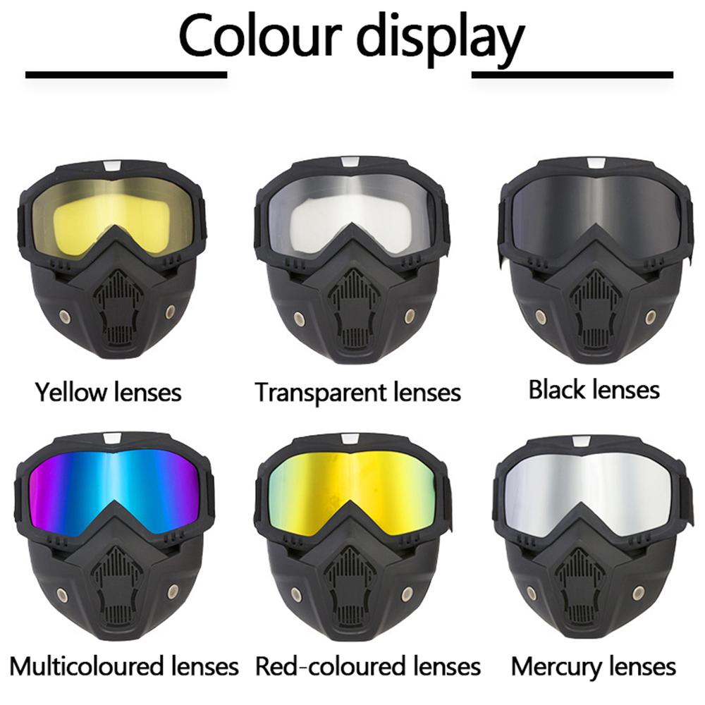 Outdoor-Sport, winddichte Maske, Schutzbrille, HD-Motorradbrille, Snowboard-Brille, Reiten, Motocross, Sommer, UV-Schutz, Sonnenbrille