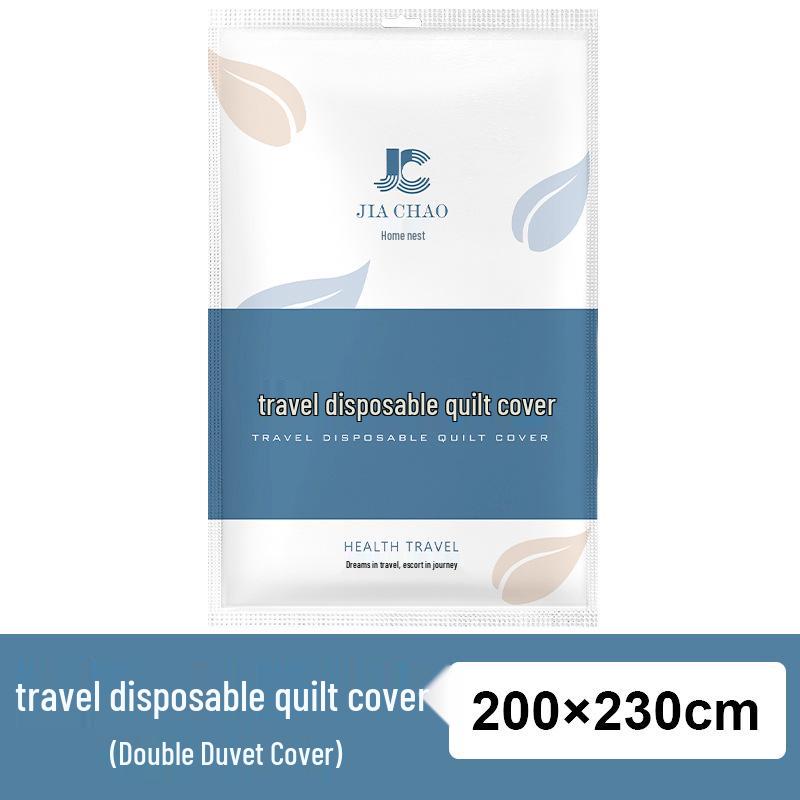 Disposable Non-Woven Four-Piece Bedding Set for Travel and Hotel Use