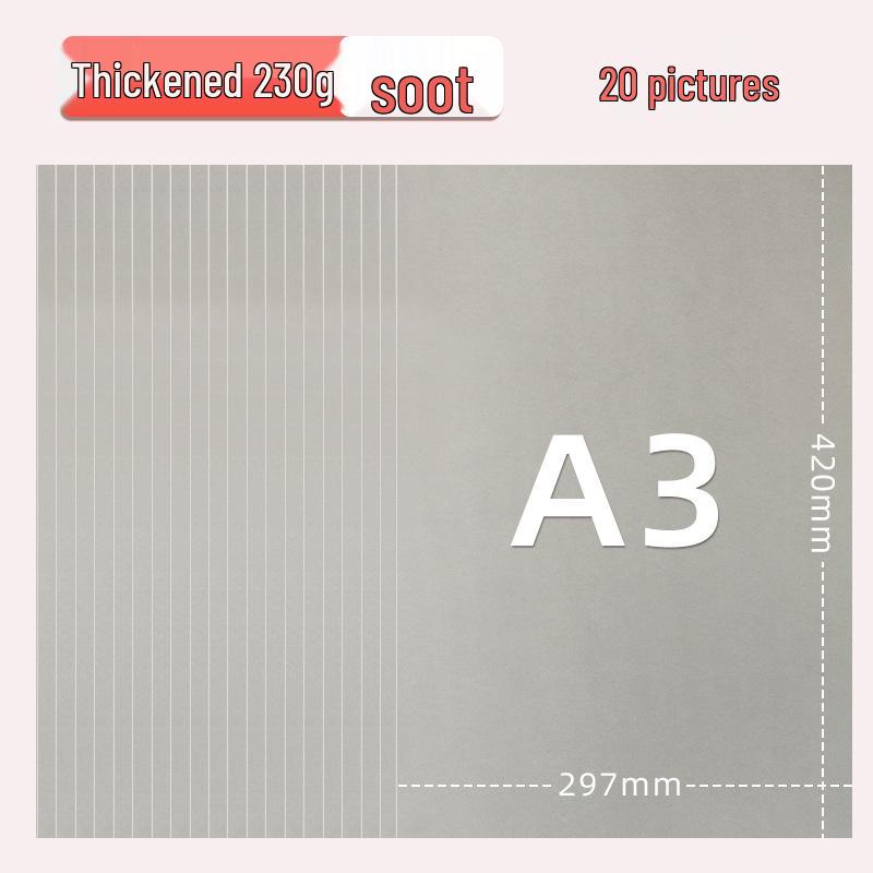 Yuanhao A3 Thick Colored Cardstock, 230g for Kindergarten & Elementary School Crafts