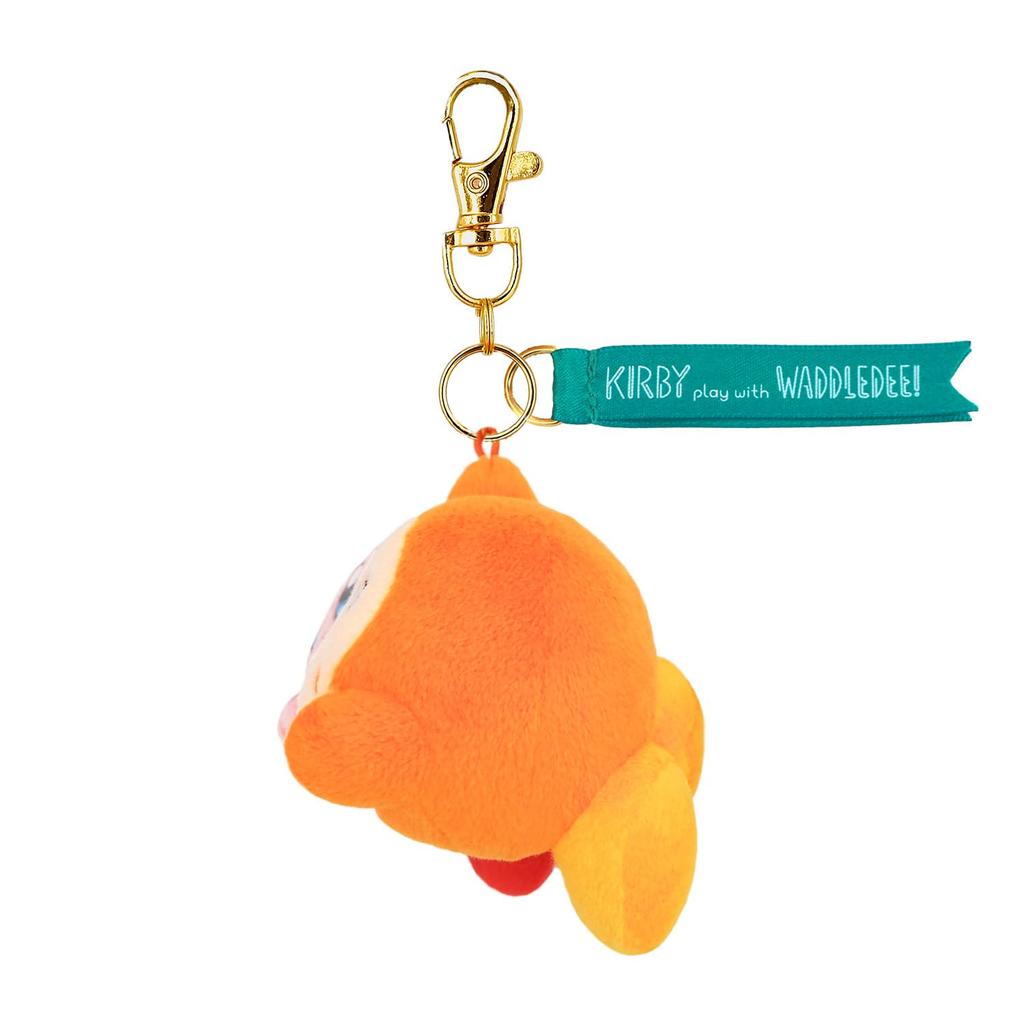 Sanei Boeki Kirby of the Stars Kirby Play with Waddle Dee Mascot Nakayoshi W12 X X H7cm Plush Toy KPWW02 D7.5