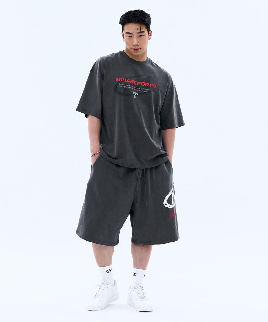 Mihag Performance Stamp Oversized T-Shirt (Pigment)
