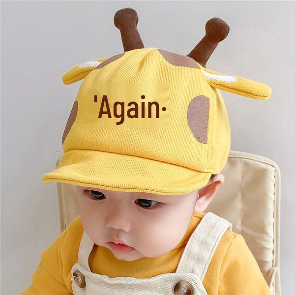 Unisex Baby-Entenschnabel-Cord-Baseballkappe - Süßer Sonnenhut für Frühling & Herbst