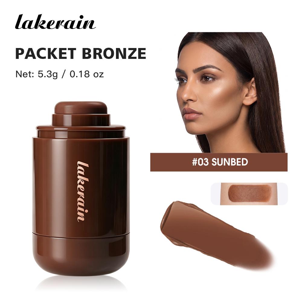 8 Tinten Crème Bronzer Contour Stick Langhoudend Hydraterend Glad 3D Stereo Gezichtsvormend Waterdicht Wang Sculptuur Dagelijkse Cosmetica brown