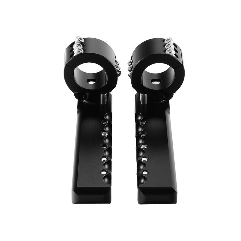 Motorcycle Folding Footpegs Anti Slip Textured Platform Aluminum Alloy Ergonomic Design Improved Control Off Roading For R1300GS
