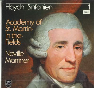 LP Record NEVILLE MARRINER ACADEMY OF ST MAR  Haydn Sinfonie Gdur Hob194 Mit D 346072 PHILIPS Germany Classical Used