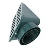 Lawn Grate Yard Drain Angled Robust PP Heavy Duty Mitered Drainage Grate for 3 4 Inch Interface Pipe Green