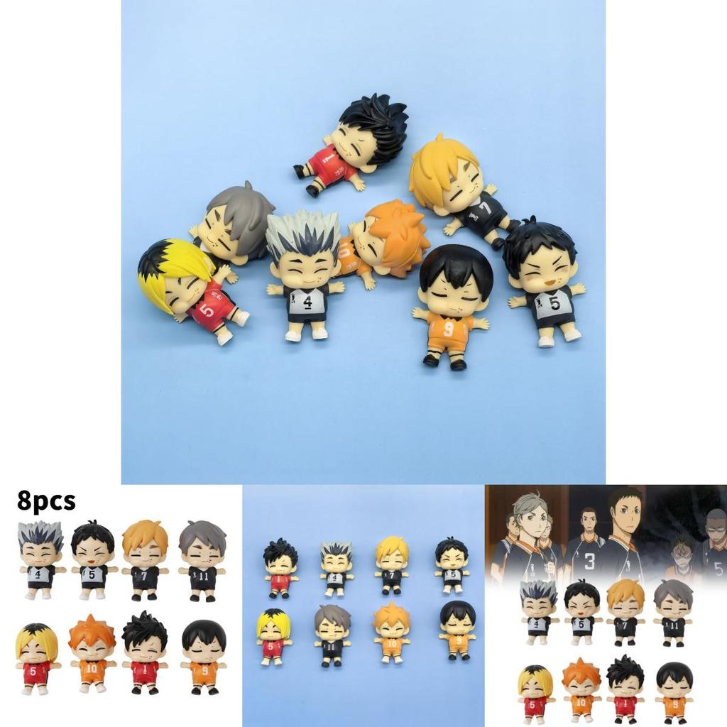 Haikyuu Q Version Action Figure Model Anime Displays Toy Cartoon Doll Gift Kids
