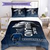 Haaland S Jersey Customize Your Name Bedding Set Breathable Duvet Cover with Pillowcases Home Decoration Birthday Gift