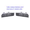 Fits for Jeep 97-01 XJ Signal Lights - COMBO Smoke Bumper Turn Signal (Left + Right) Crystal