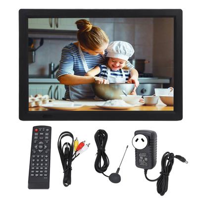 14 Zoll Tragbarer Fernseher Wiederaufladbarer Hochempfindlicher Fernseher LCD-Monitor mit Tuner und Halterung