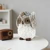 1Pc No See No Evils Hear No Evil Speak Owl Figurines Resin Owl Statues Home Decors Collectibles Animal Sculptures