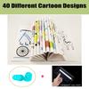 Drawing Book for 3D Printing Pen Reusable Colorful 40 8 Patterns Thick Paper Clear Plate Painting Template for 3D Pen Kid Gifts