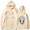 Jujutsu Kaisen Anime Clothes Satoru Gojo Tisk S kapucí Muži Ženy Mikiny Převládající Streetwear Harajuku Manga Unisex mikina