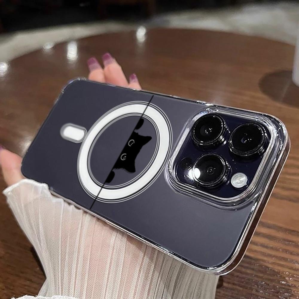 Magnetic Phone Case for iPhone 12 14 16 17 Pro 17 16 15 14 13 12 Pro Max  12 13 14 15  16 High Quality Shockproof Shell Full Protection Cute Style