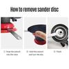 5''/6'' Pneumatic Sander Pneumatic Polisher Air Sander Air Palm Orbital Sander Grinder Palm Sander Sanding Machine Tool