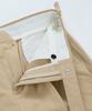 BELLIEF Cotton Adjust Double Pleats Relaxed Chino Pants (Khaki)