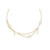 Metal, Resin, Faux Crystal Necklaces Women's Gold N2701WOMCYD03S