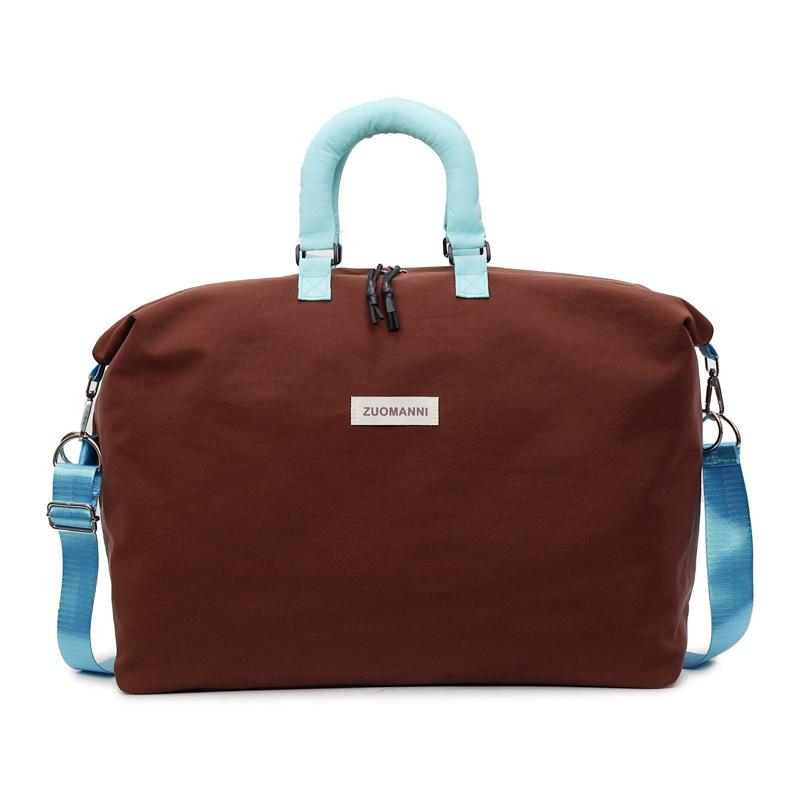 Borsa da Viaggio Portatile di Grande Capacità Borsa da Imbarco per Viaggi d'Affari a Corto Raggio Borsa per Bagagli Portatile a Tracolla Borsa Portaoggetti