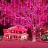 Christmas Outdoor Meteor Shower Lights, Outdoor Garden Lights, Snow Meteor Shower Lights, LED Decorations Suitable for Trees
