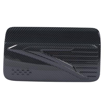 Car Fuel Tank Cover Trim Abrasion Resistant Gas Tank Door Trim Decoration Sticker for Triton L200 2023 2024 Carbon