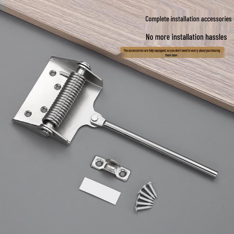 Adjustable Silent Spring Door Closer with Concealed Hinge