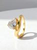 Jewlier 925 Sterling Silver Fashionable Waterdrop Zircon Ring For Women Engagement Wedding High Quality Luxury Fine Jewelry