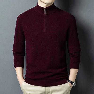Firstview Men's Winter Long Sleeve Wool Sweater FV25D1954