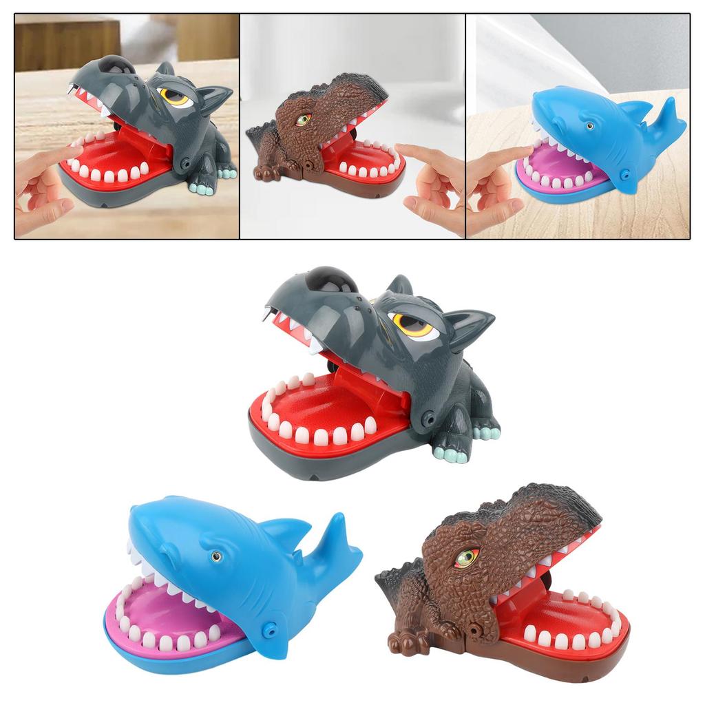 Biting Finger Toy Tricky Toys Portable Table Game Classic Biting Hand Finger Toy Novelty Game for Halloween Girls Boys Party