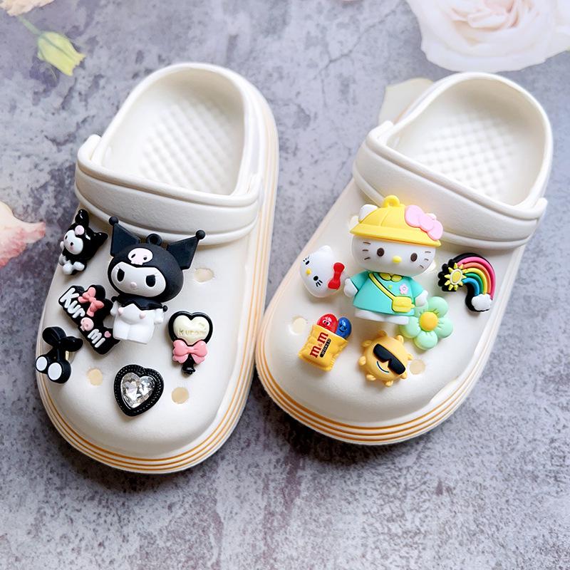 Unisex Crocs Charms & Buckles: Decorative Shoe Accessories for Sandals and Garden Shoes