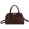 Portable Women's Bag, Niche Bowling Bag, Large Capacity, Fashionable and Simple Boston Women's Bag