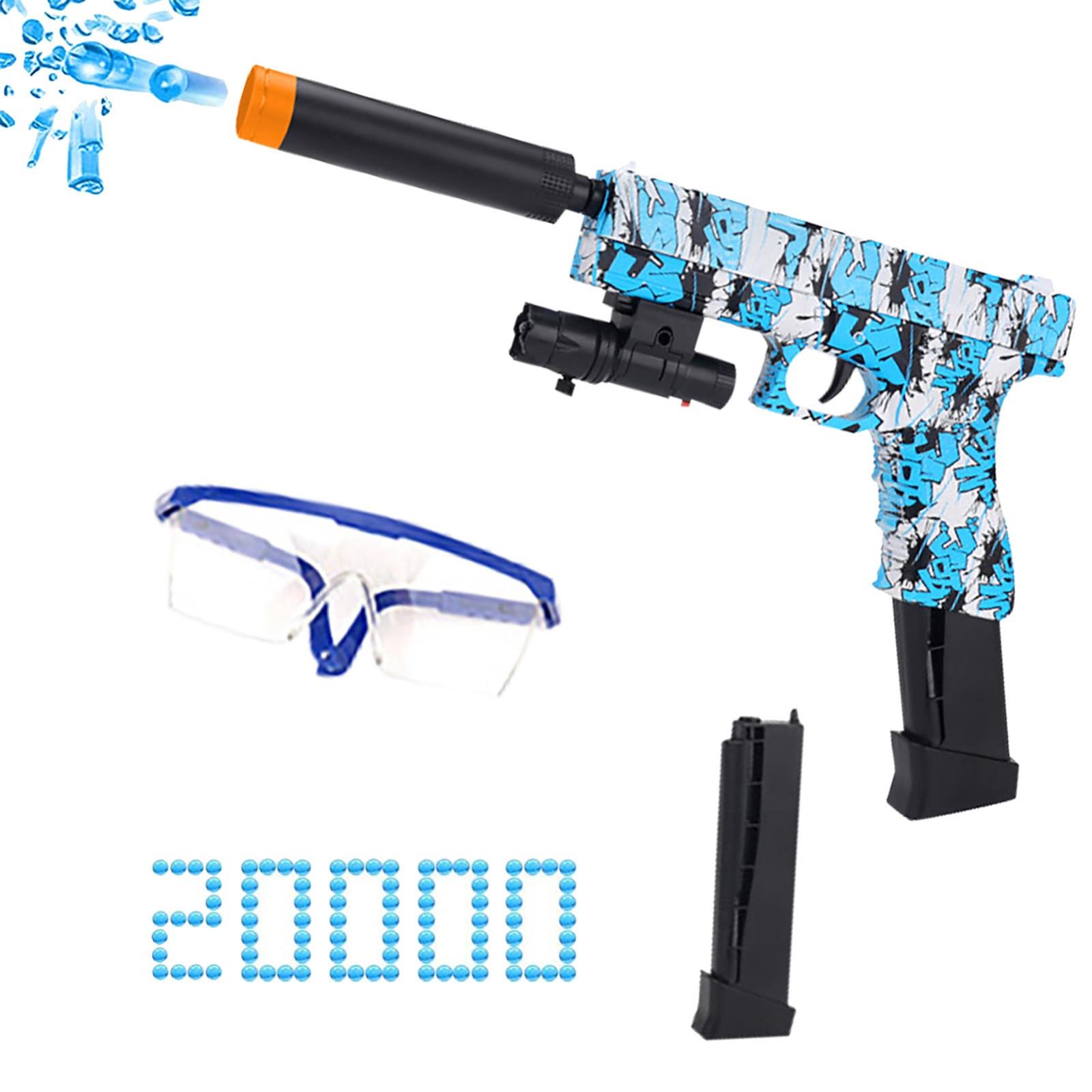 

Электрический гелевый шариковый бластер X2, собранный игрушечный бластер для игр на свежем воздухе, бластер с водяными шариками для детей от 12 лет и старше J
