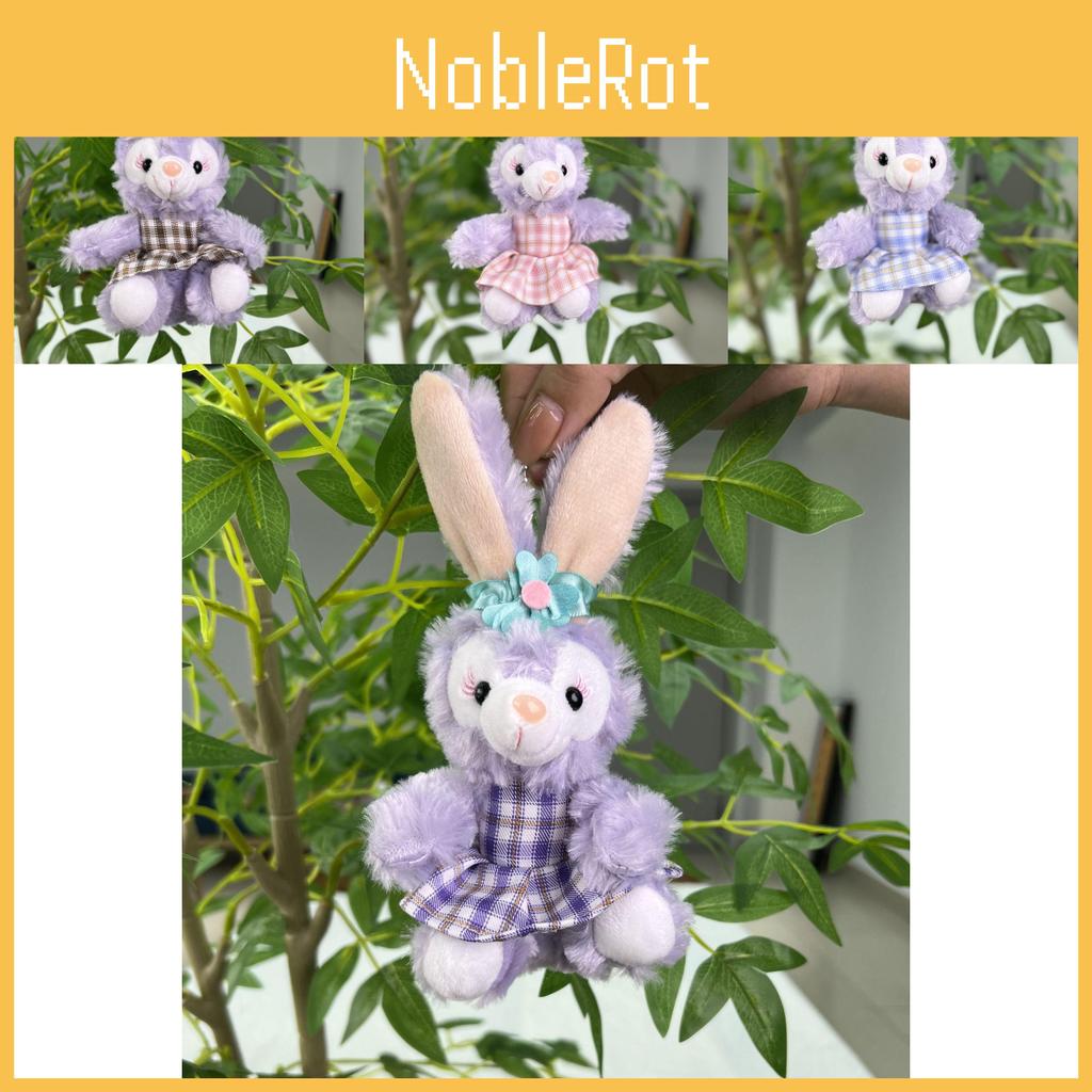 Sweet Rabbit Starry Plush Doll Keychain Fluffy Soft Toy Great Gift Idea