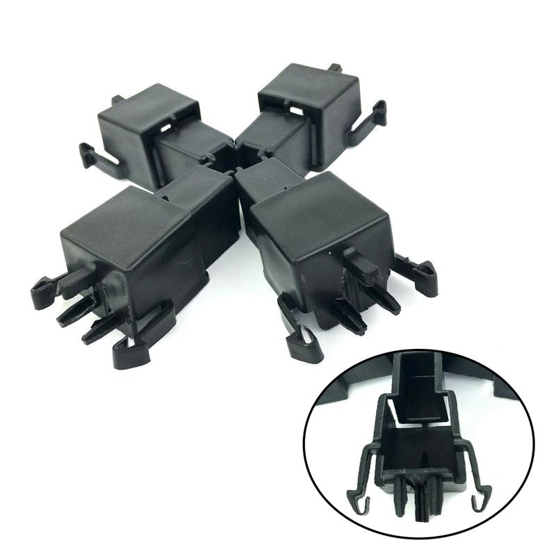 4x Clips de Întărire Negru din Plastic ABS pentru Frunk 1131205-00-C Suport și Suport Capotă Piese de Schimb Auto Pentru Tesla Model 3