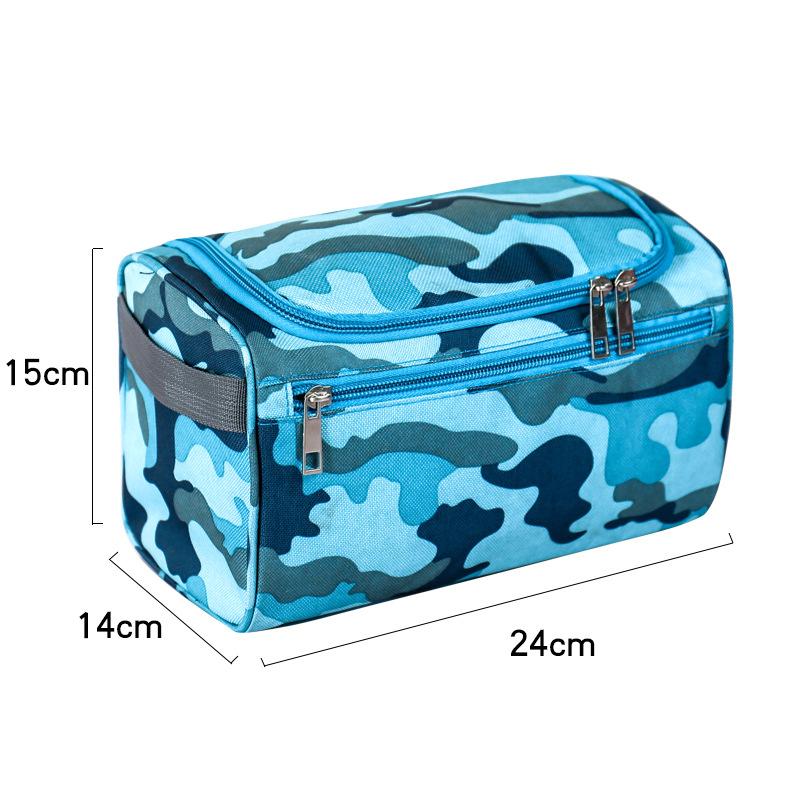 Make Up Camouflage Cosmetic Bag Unisex Travel Organizer Toiletry Bag Storage Bag Large Capacity Hanging Waterproof Wash Pouch