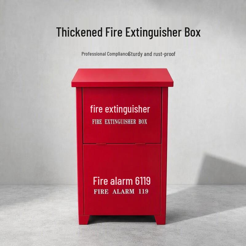 OLOEY Stainless Steel Fire Extinguisher Cabinet