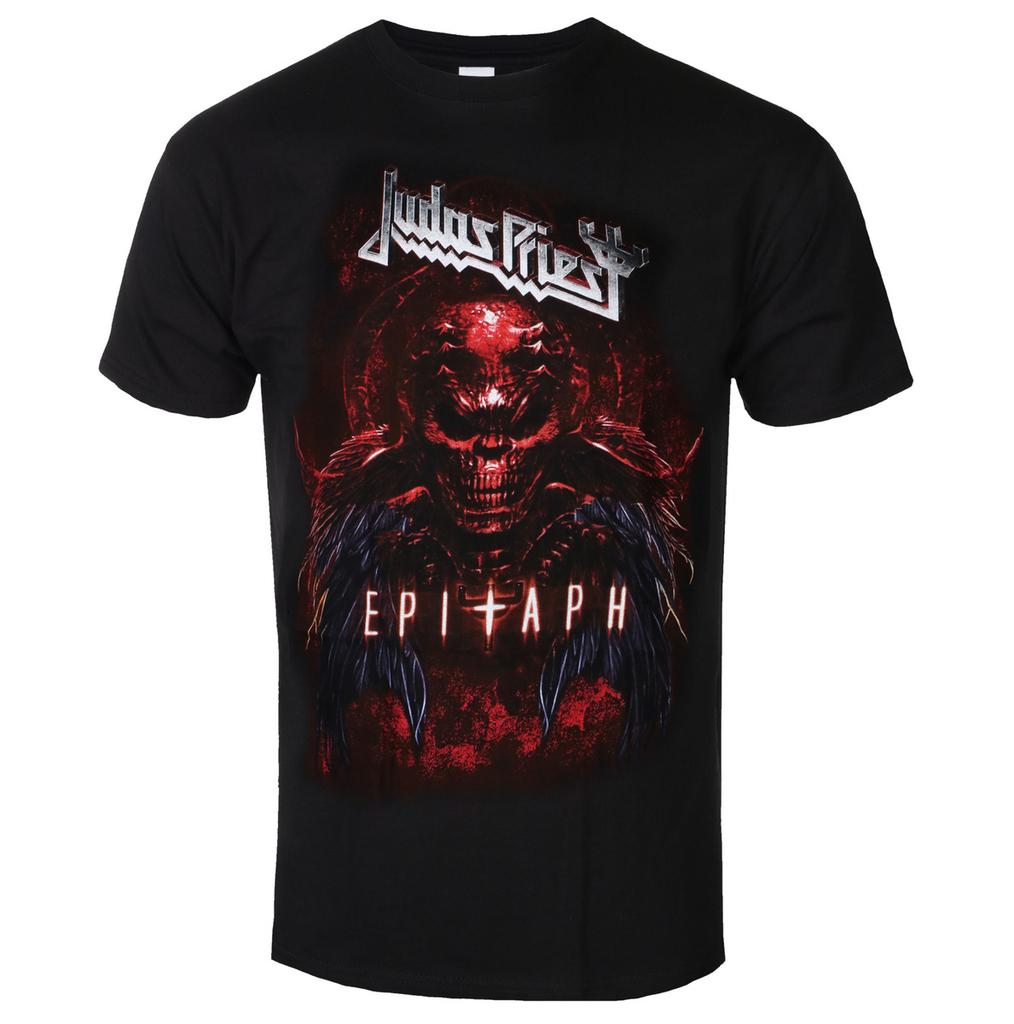 New Summer Judas Priest Graphic Cotton Tshirt Unisex Summer Short Sleeve Fashion Brand Tee Luxury Casual Vintage Tees