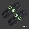 4Pcs Luminous Car Door Bumper Rubber Anti-collision Stickers For Renault DACIA PScenic Loguna Twingo Symbol Fluence Espace Clio