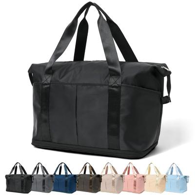 Taviigo Boston Carry-on Bag, Travel Bag for School Trips, Women's and Men's, Expandable Large Capacity, Lightweight, Sports Bag, Carry-on, for 1 or 2