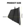 1Pair Motorcycle Side Winglets Air Deflector Wing Kit Spoiler Gloss Carbon Fiber
