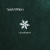1Pack/300pcs - Christmas Snowflake Flakes,  Throwing Paper Scraps At Parties,DIY Fake Snow Home Decors