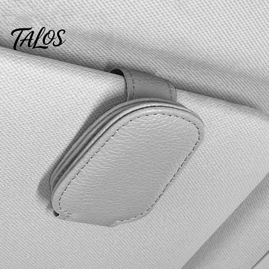 Vehicle Eyewear Clip Car Visor Sunglasses Holder, Multi Functional for Glasses Ticket, No Magnetic Storage Drill Sun Organizer, Scratch Proof