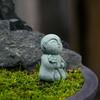 Creative Japanese Miniature Buddha Statue Exquisite Durable Buddha Sculpture Ksitigarbha Buddha Figurine Table Decor