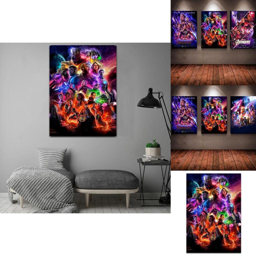Premium Quality Avengers 4 End Game Tony Stark 24x36" Super Heroes Poster