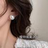 Semicircular Large Pearl Ear Clips Without Pierced Earrings