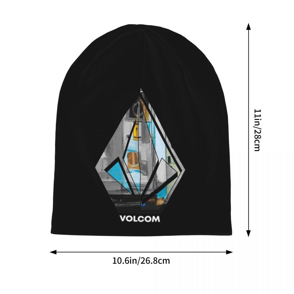 Volcoms Logo  Unisex Adult Beanies Caps Knitting Bonnet Hat Warm Hip Hop Autumn Winter Outdoor Skullies Hats