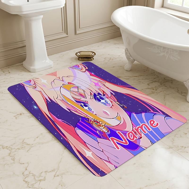Personalized Name Galaxy Dreamer Living Room Non-Slip Area Rug Soft Carpet for Bedroom Playroom Sofa Office Home Decor Doormat